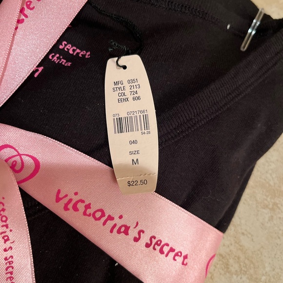 NWT VICTORIA SECRET LONG SLEEVE PJ SLIP DRESS SIZE M - Picture 3 of 7